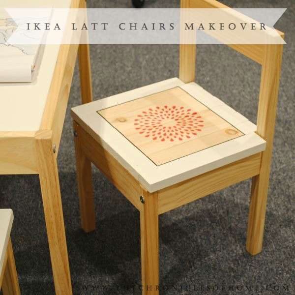 latt table and chairs