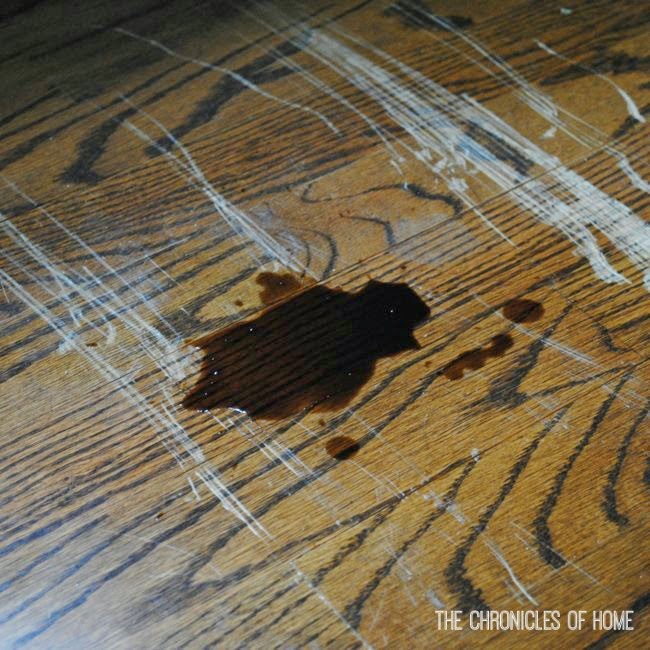 Fix Scratched Hardwood Floors in About Five MInutes - The Chronicles of Home