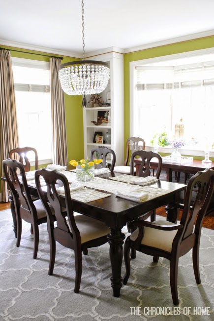 The No-Longer Naked Dining Room - The Chronicles of Home