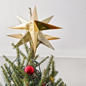 Easy DIY Moravian Star-Inspired Christmas Tree Topper - The Chronicles ...