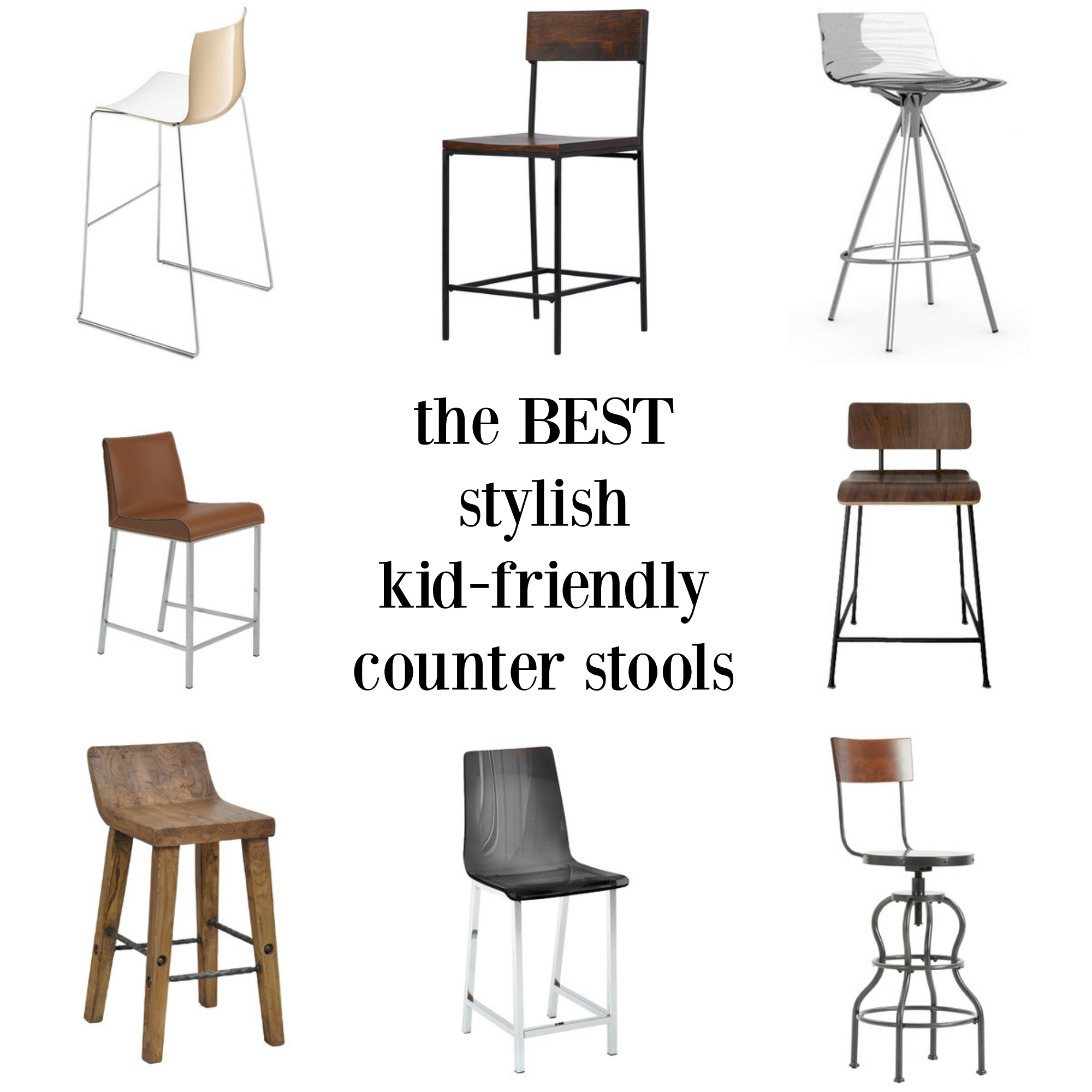 kids counter stool