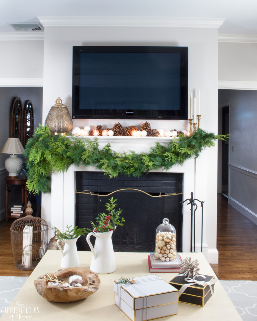 Christmas House Tour - Mudroom, Kitchen, and Family Room - The ...