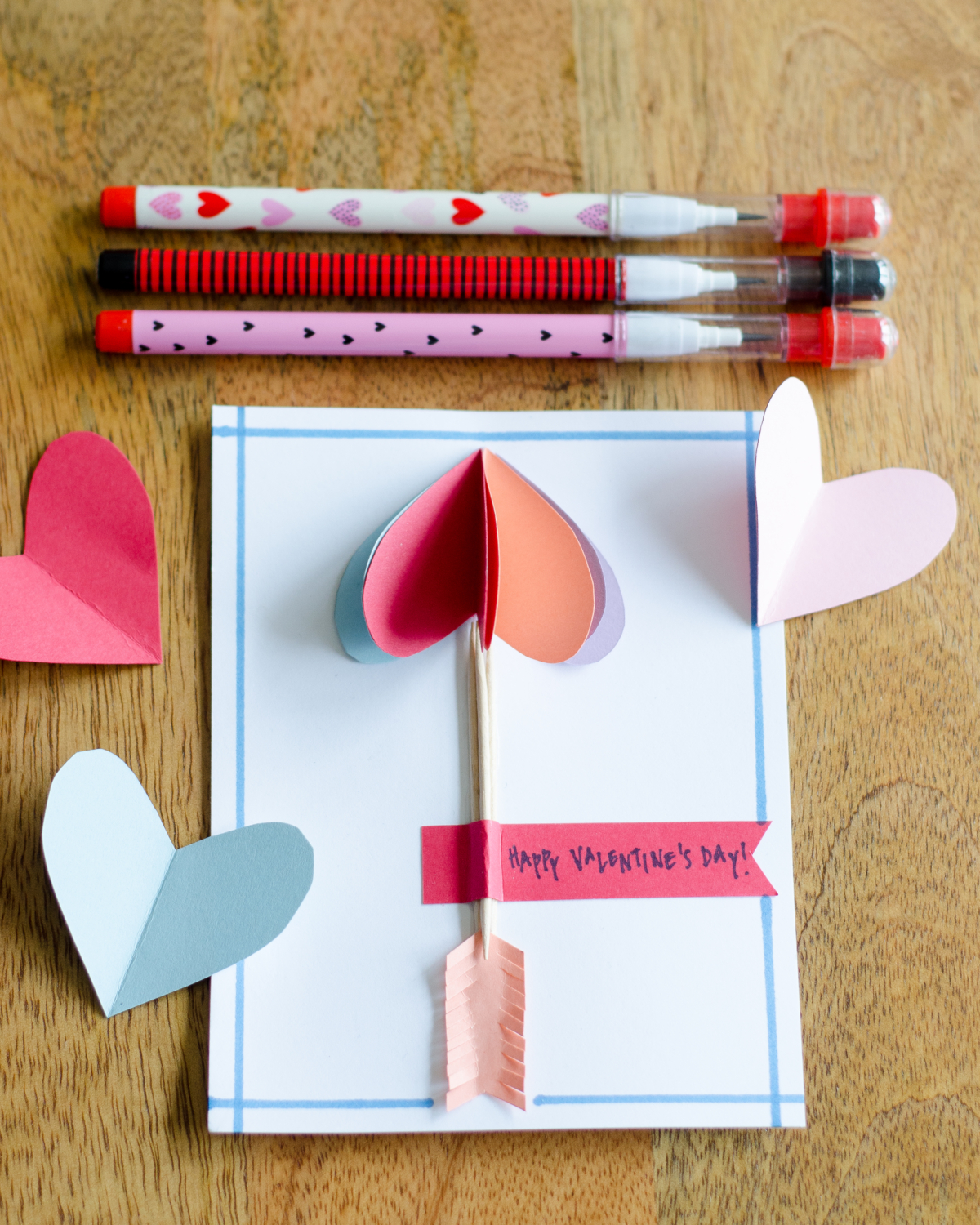 paper hearts cards
