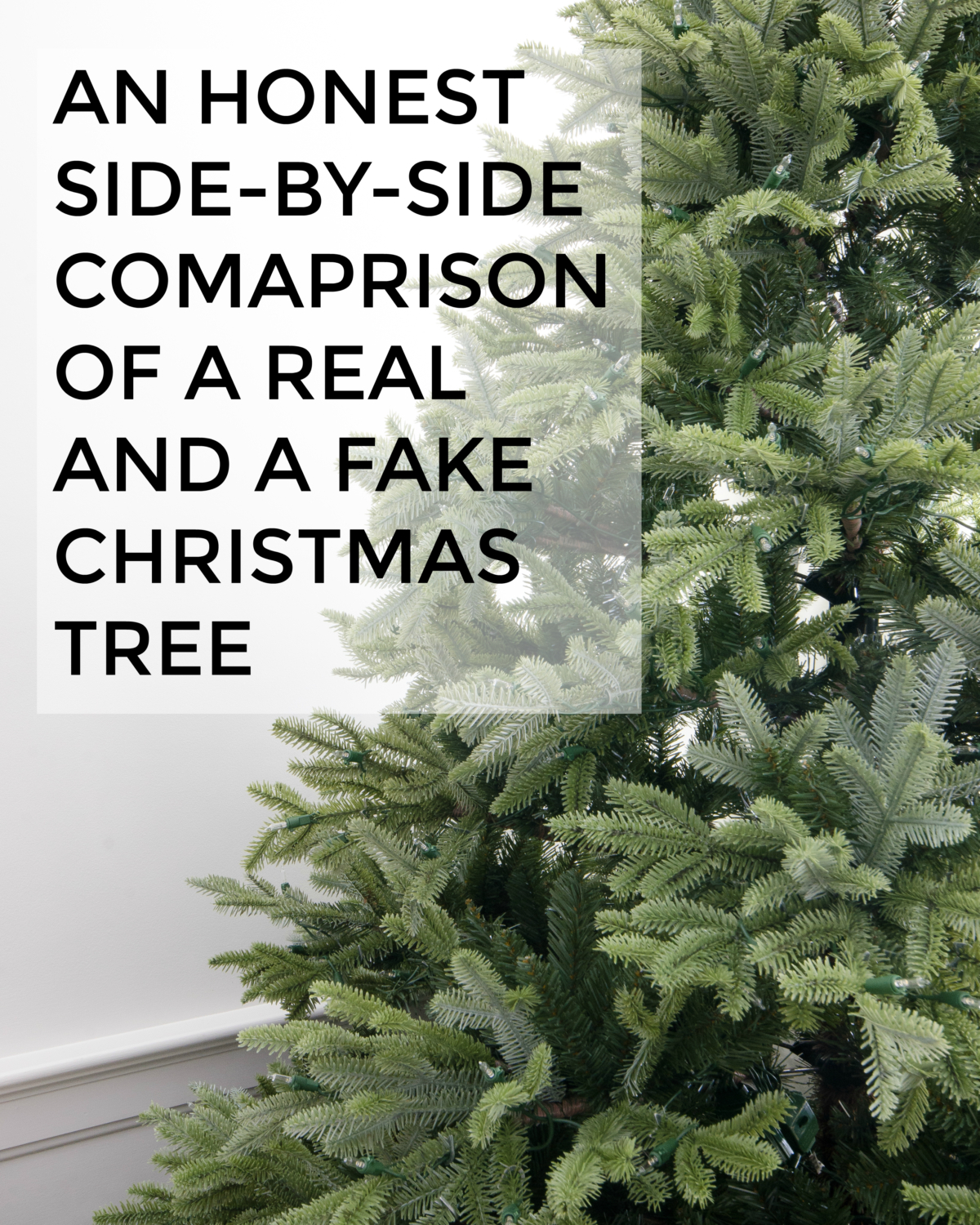 Real Tree vs. Fake Tree – Balsam Hill Review - The Chronicles of Home