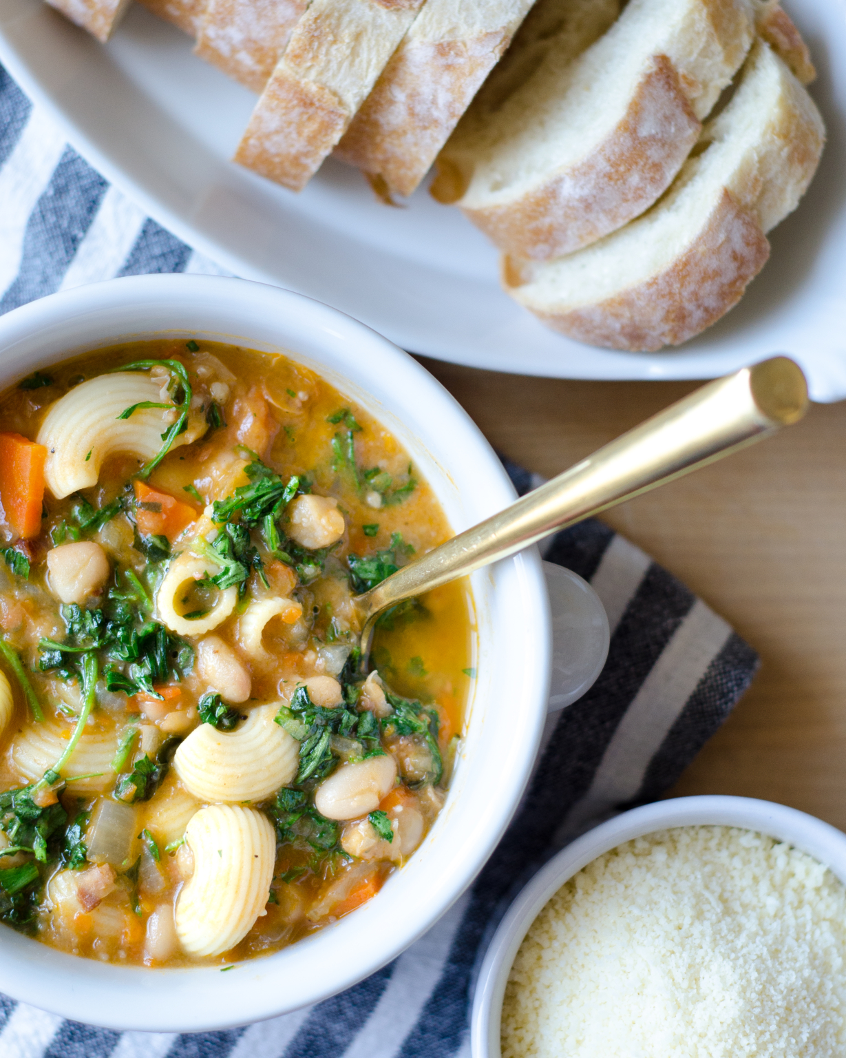 Italian Bean Soup (Pasta E Fagioli) - The Chronicles Of Home